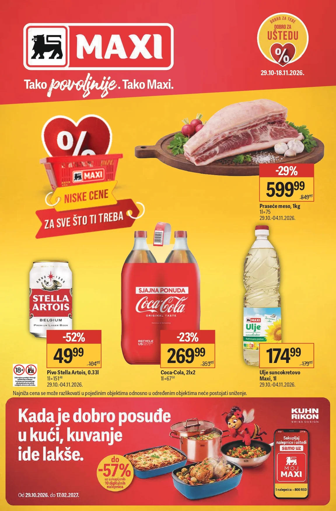 Maxi katalog 29.10-18.11.2026. - str. 1