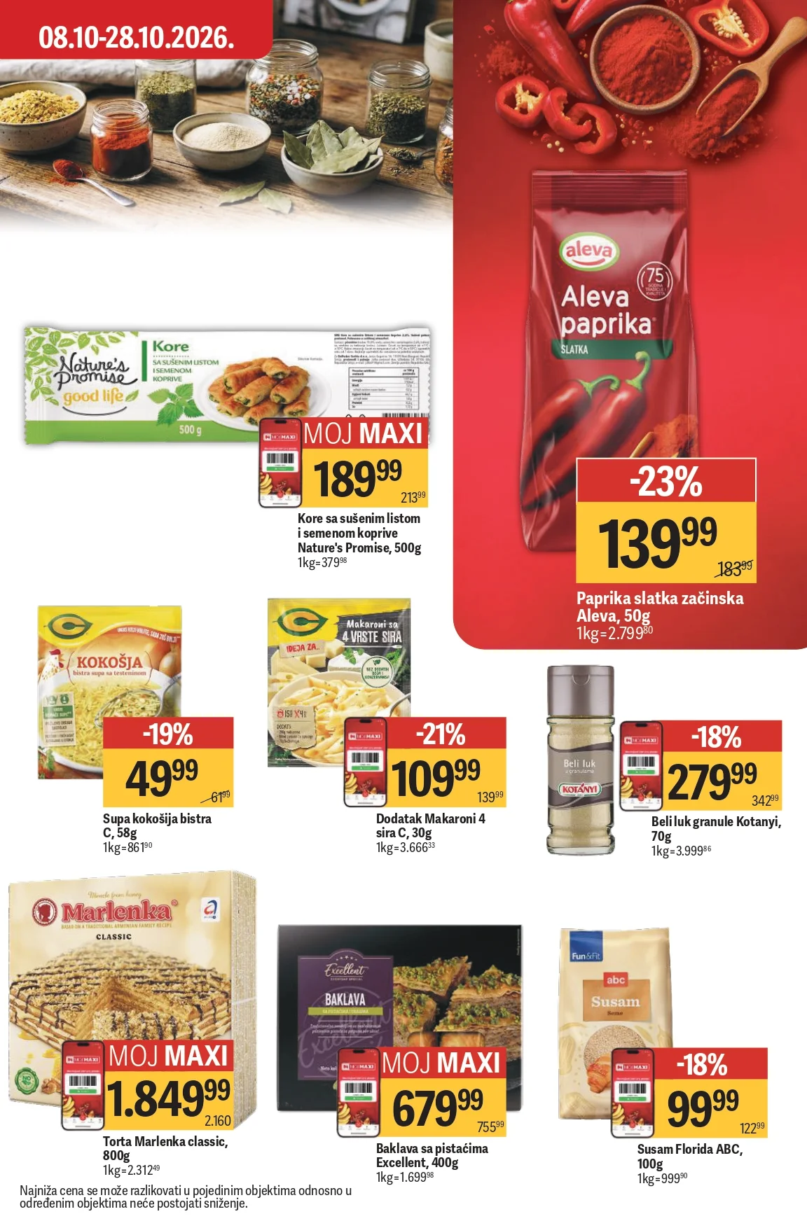 Maxi katalog 15.10-4.11.2026. - str. 18