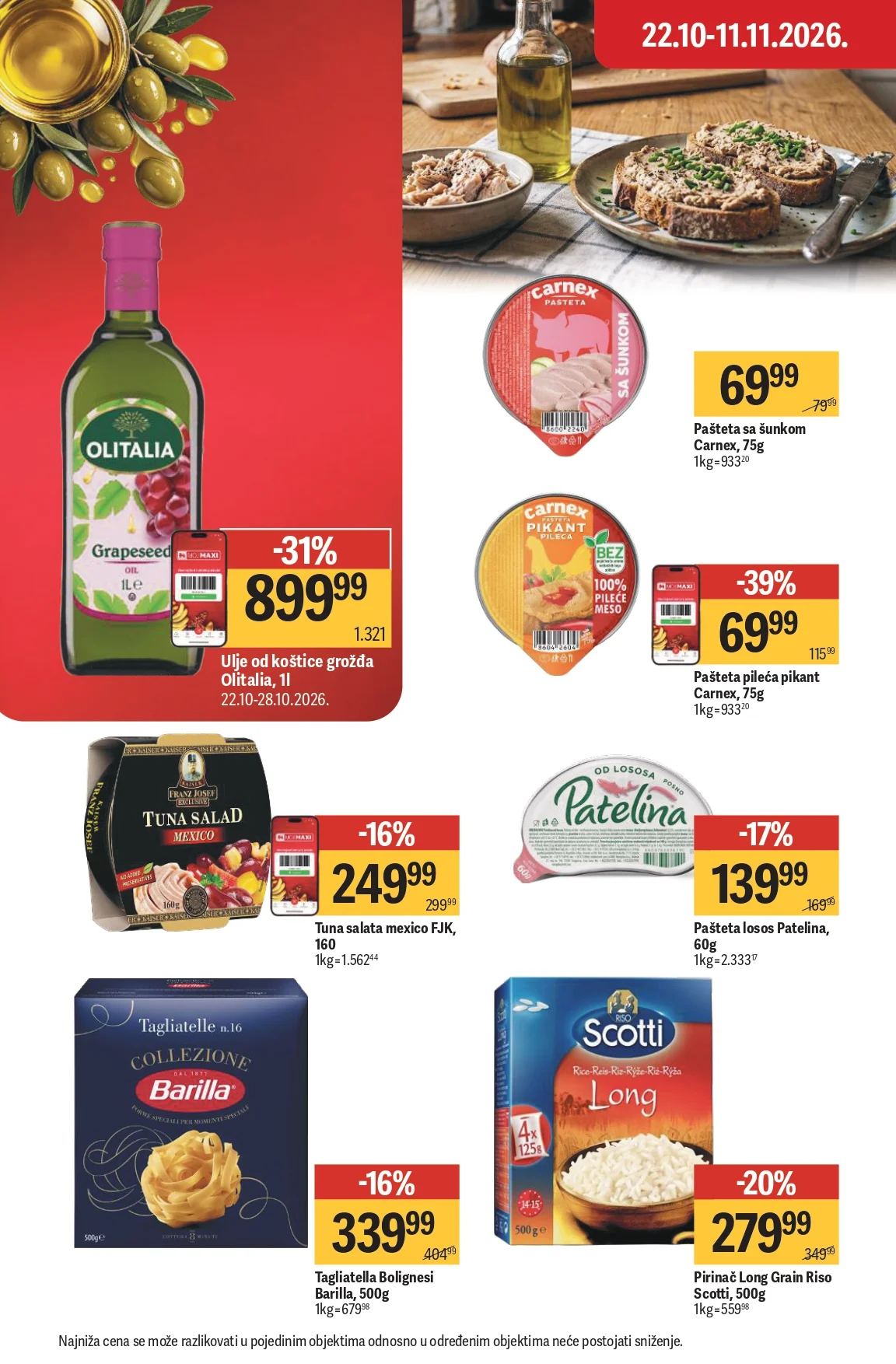 Maxi katalog 22.10-11.11.2026. - str. 21