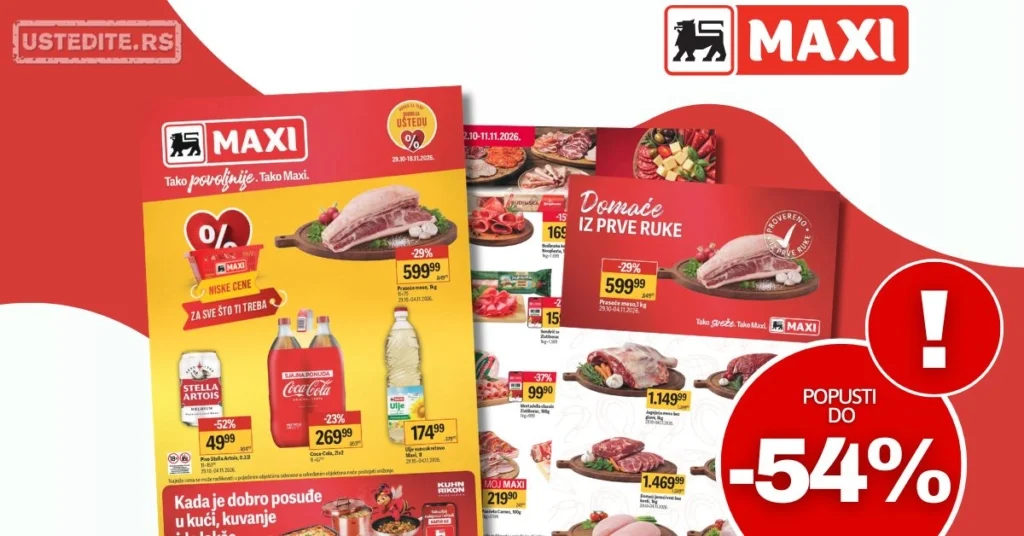 Maxi katalog 29.10-18.11.2026.