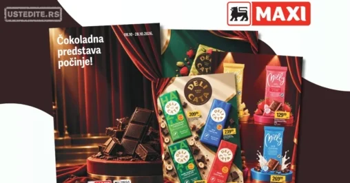 Maxi katalog ČOKOLADA 8-28.10.2026.