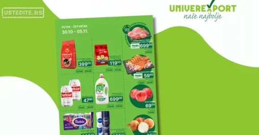 Univerexport akcija 30.10-5.11.2026.