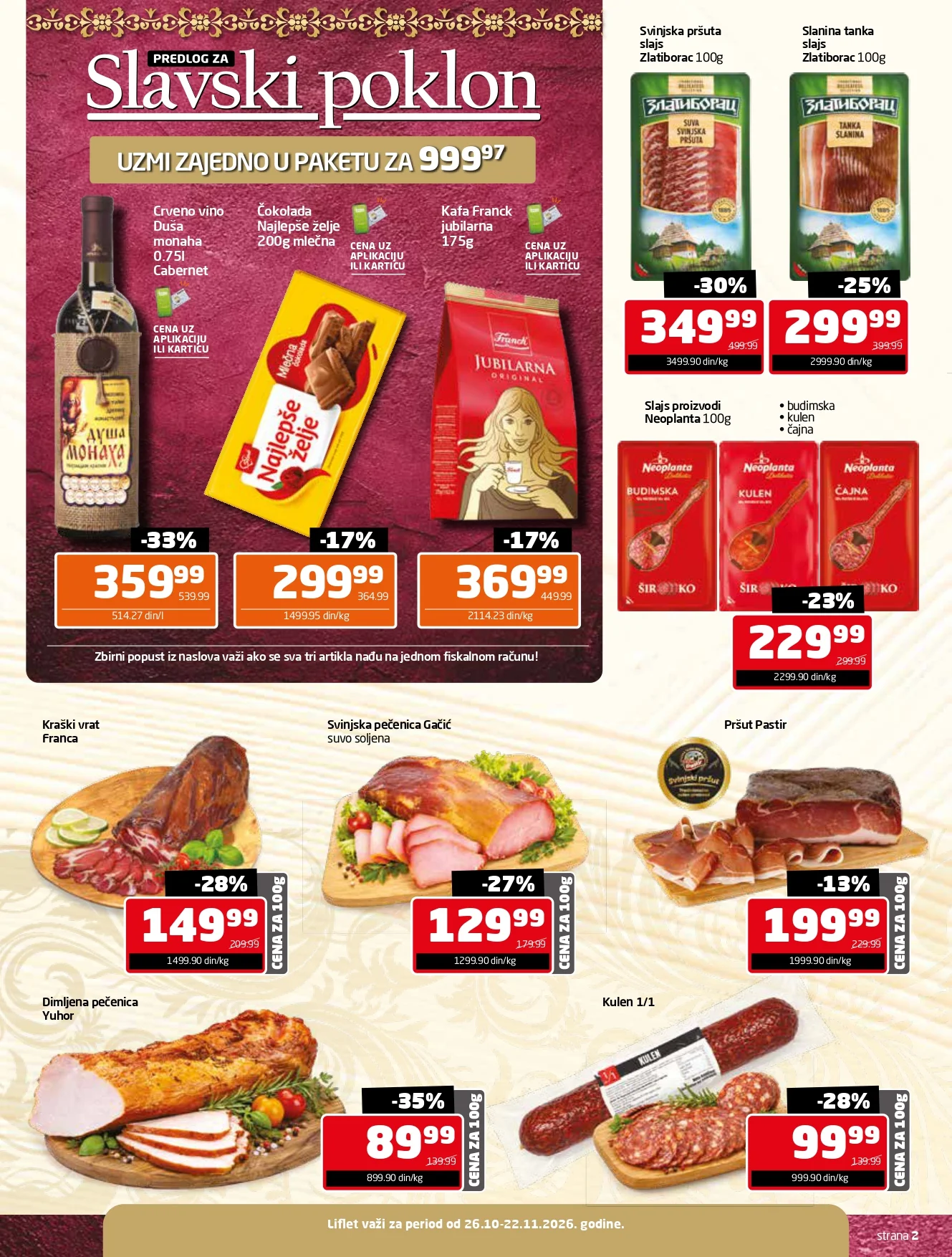 Gomex katalog TEMA MESECA 26.10-22.11.2026. - str. 2