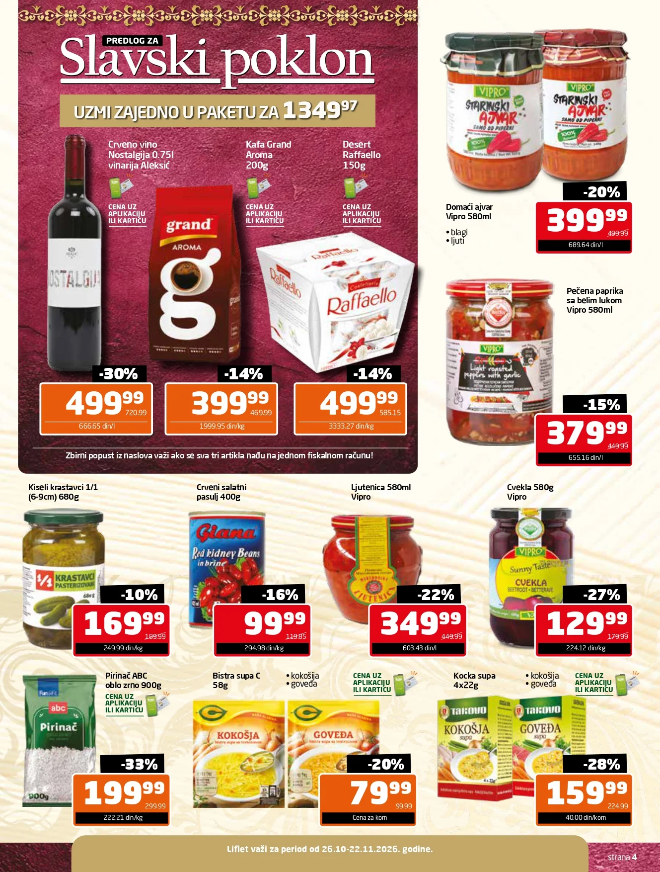 Gomex katalog TEMA MESECA 26.10-22.11.2026. - str. 4