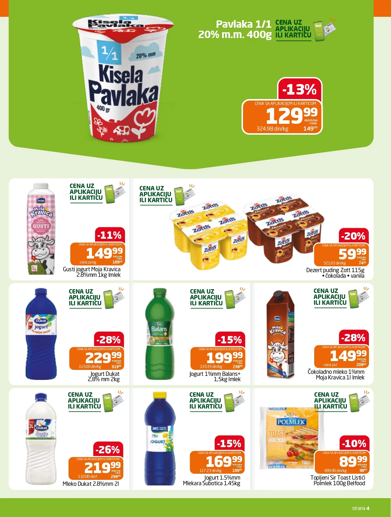 Gomex katalog AKCIJE IZ ŠEŠIRA 29.10-11.11.2026. - str. 4