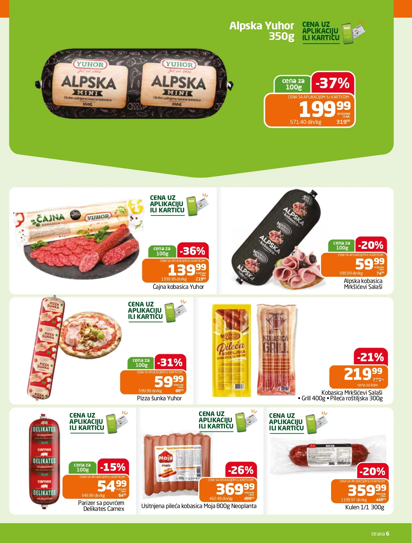 Gomex katalog AKCIJE IZ ŠEŠIRA 29.10-11.11.2026. - str. 6