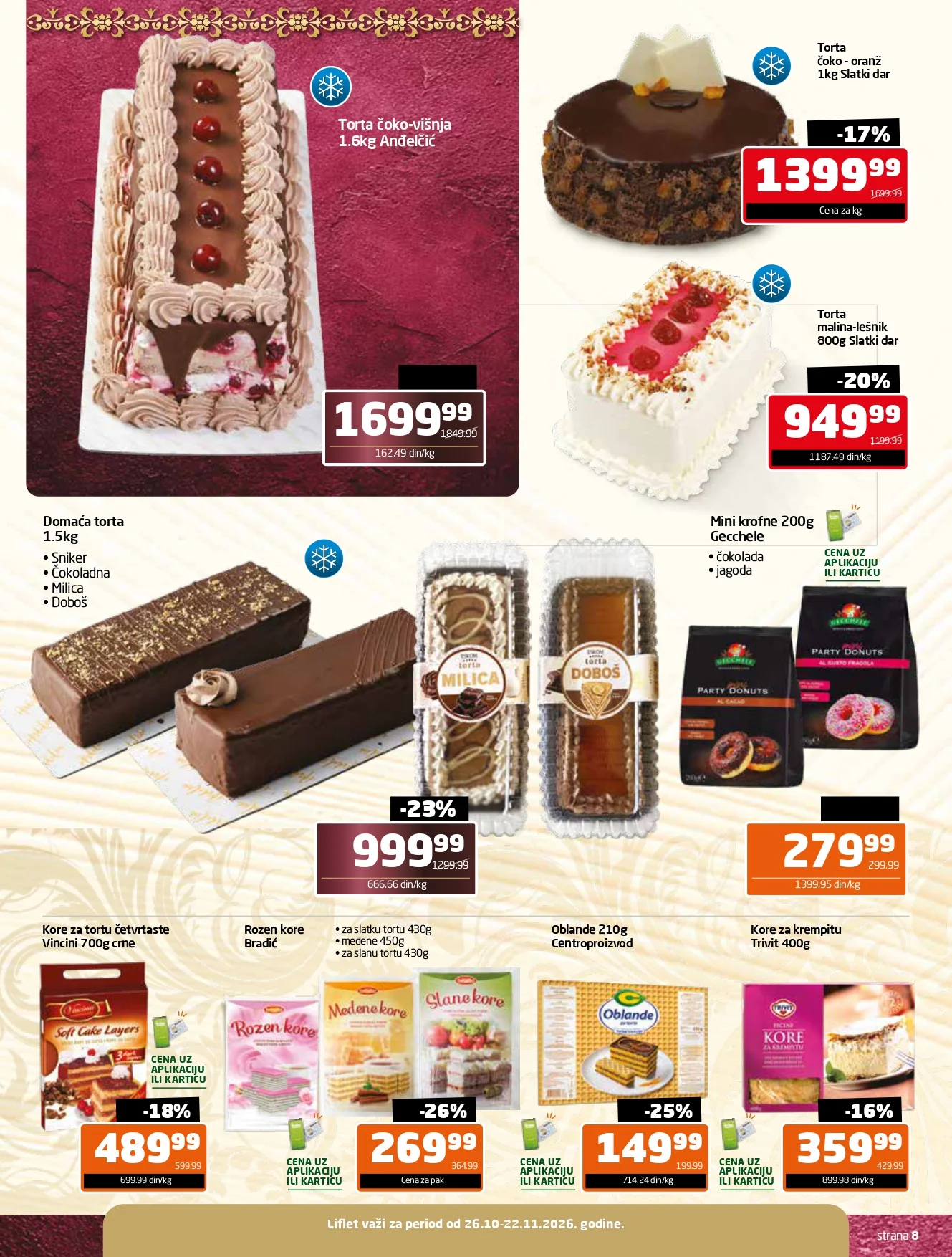 Gomex katalog TEMA MESECA 26.10-22.11.2026. - str. 8