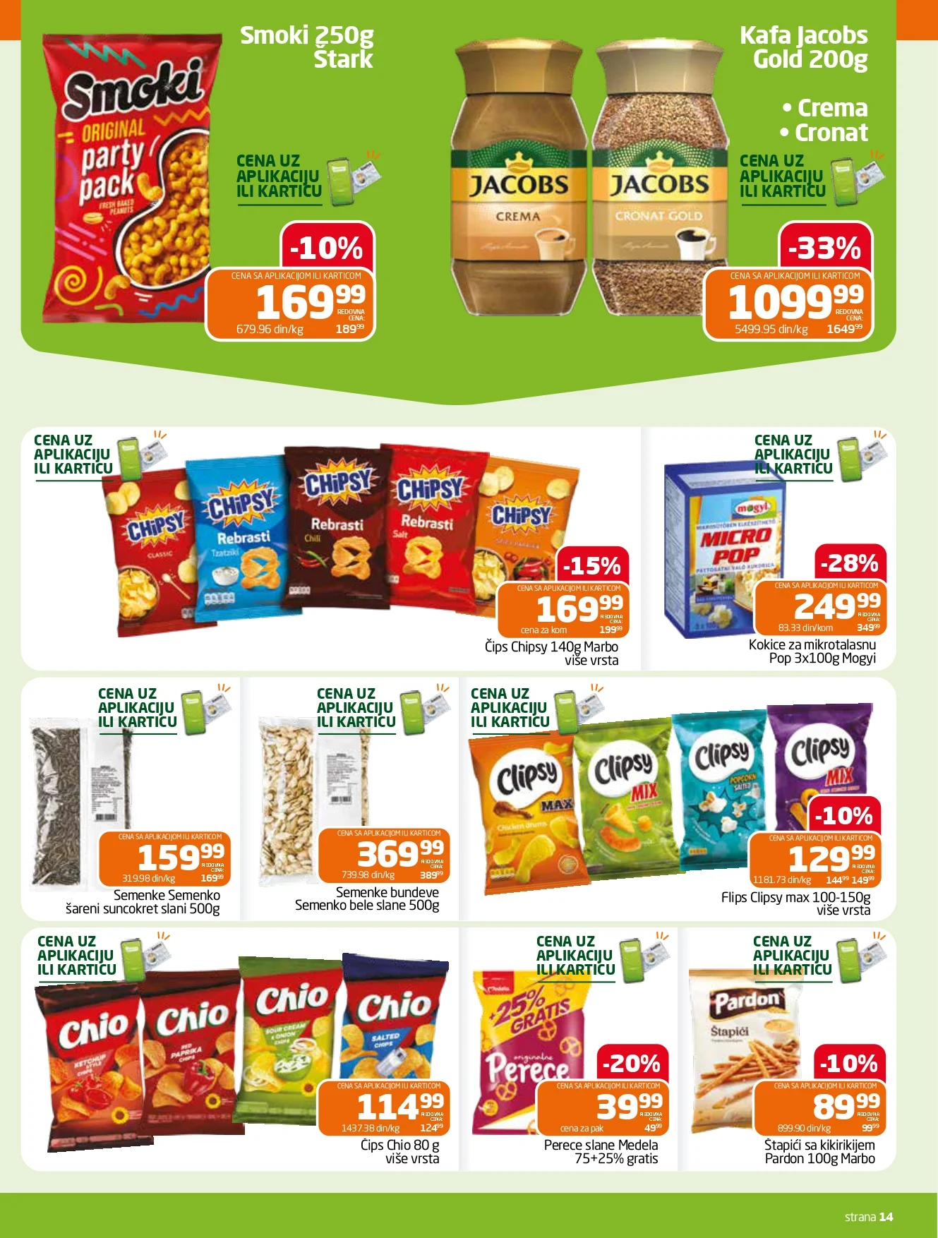 Gomex katalog AKCIJE IZ ŠEŠIRA 29.10-11.11.2026. - str. 14