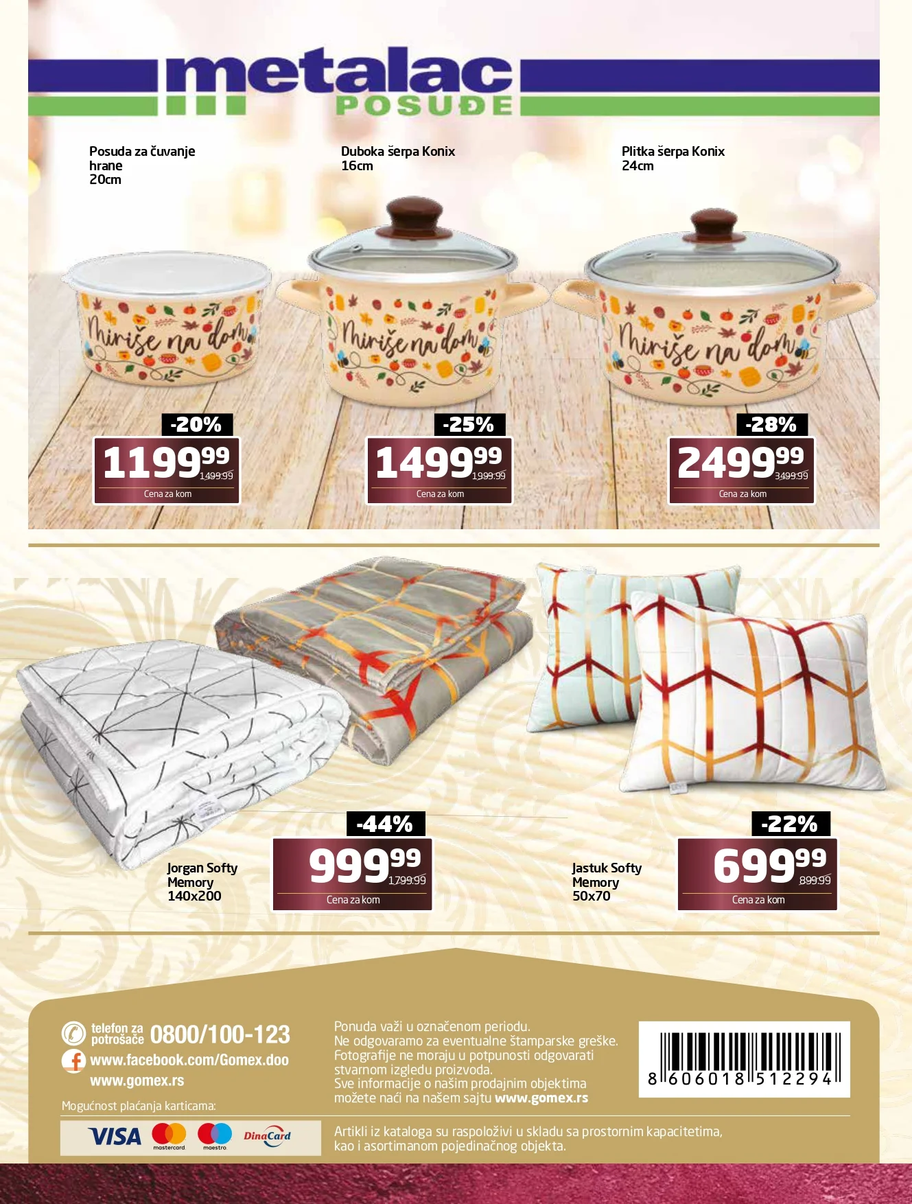 Gomex katalog TEMA MESECA 26.10-22.11.2026. - str. 16