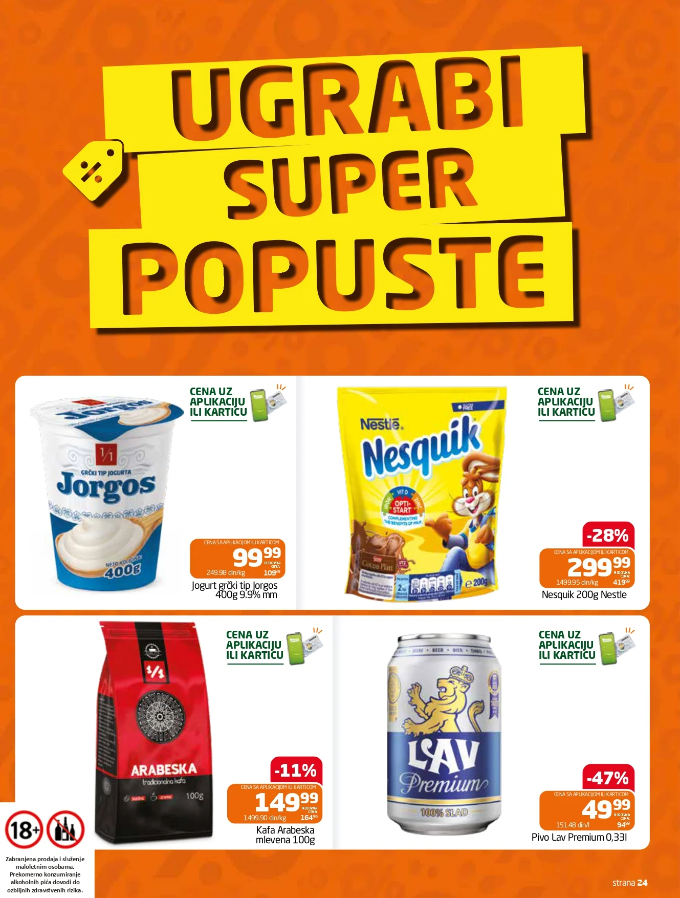 Gomex katalog AKCIJE IZ ŠEŠIRA 29.10-11.11.2026. - str. 24