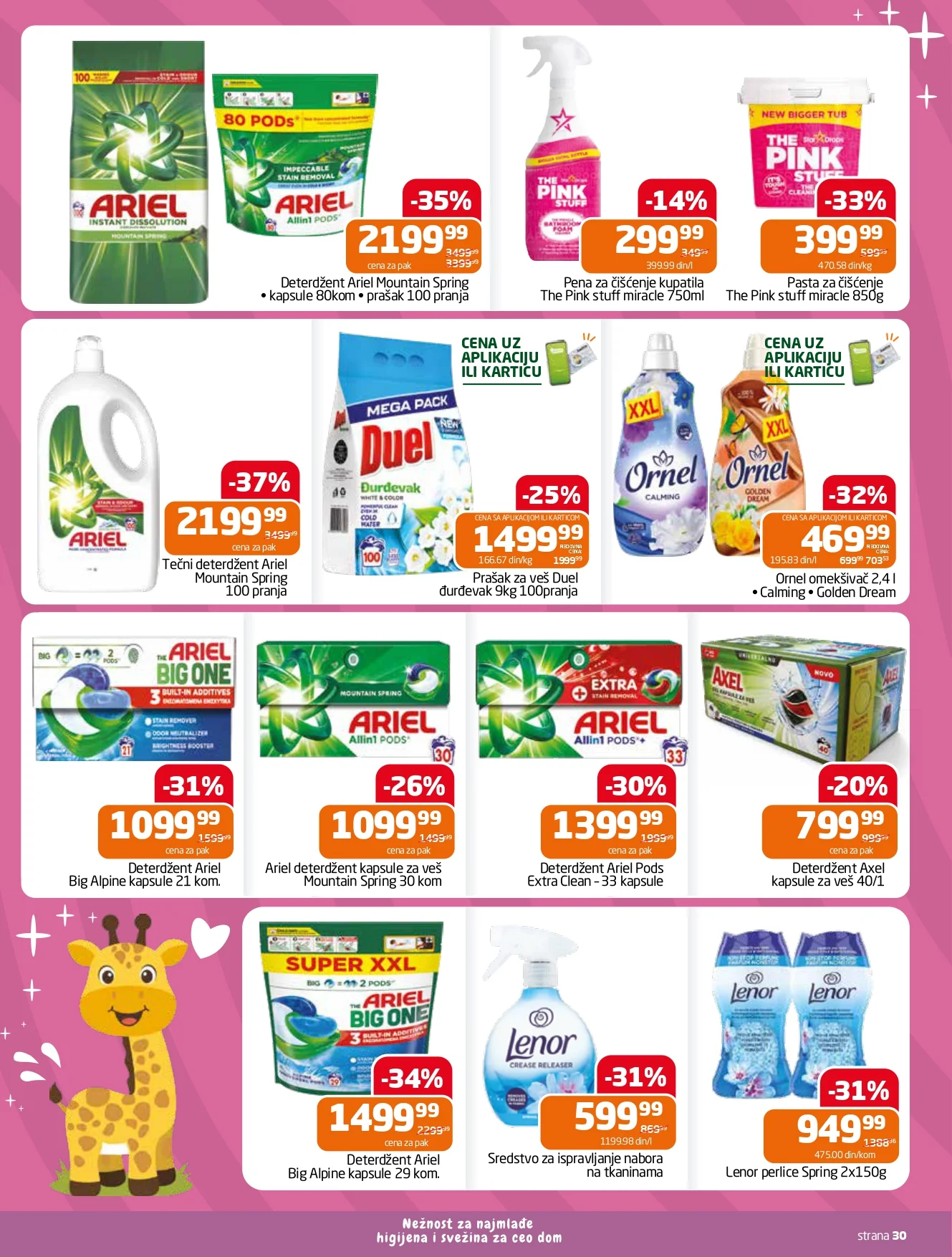 Gomex katalog AKCIJE IZ ŠEŠIRA 14-20.10.2026. - str. 30