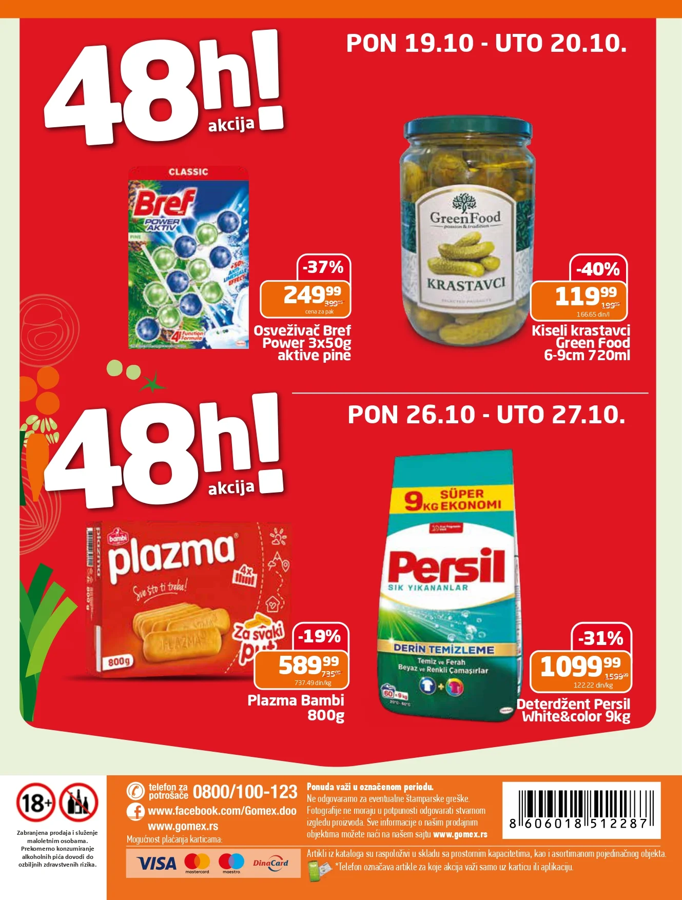 Gomex katalog AKCIJE IZ ŠEŠIRA 14-20.10.2026. - str. 32