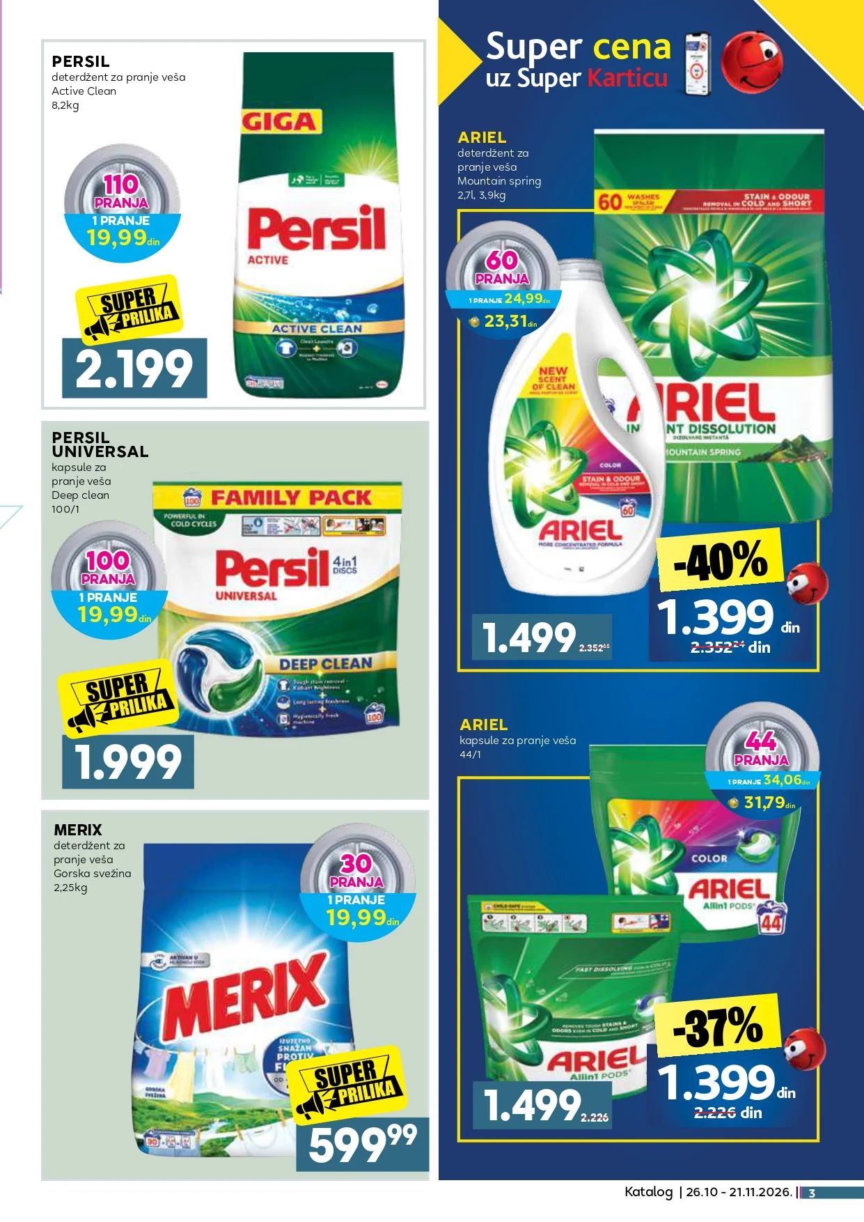 Roda & Idea katalog NEPREHRANA 26.10-21.11.2026. - str. 3