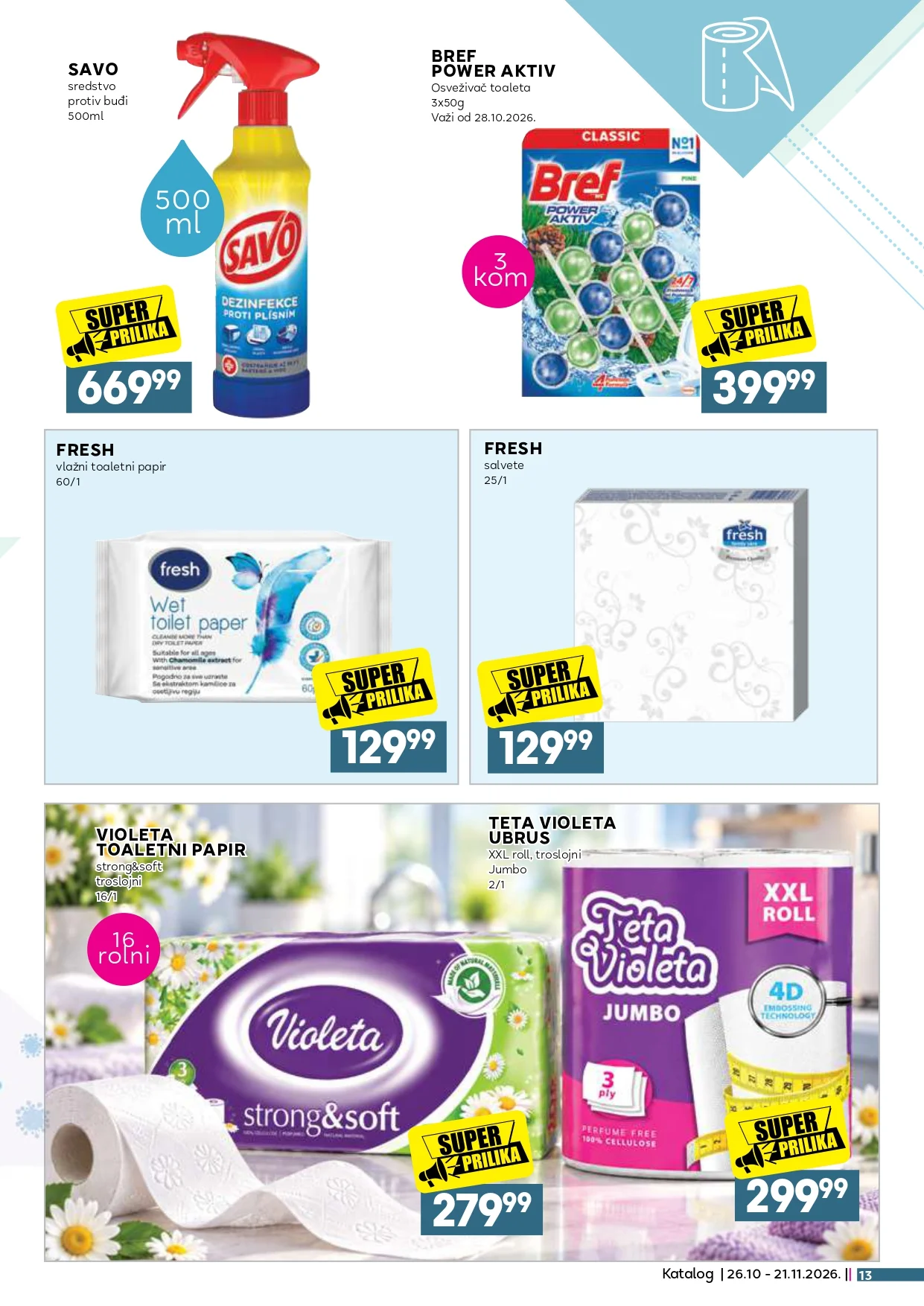 Roda & Idea katalog NEPREHRANA 26.10-21.11.2026. - str. 13