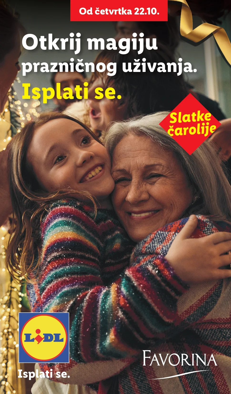 Lidl katalog PRAZNIČNA MAGIJA od 22.10.2026. do isteka zaliha - str. 1