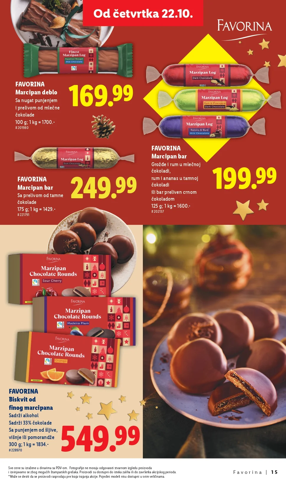 Lidl katalog PRAZNIČNA MAGIJA od 22.10.2026. do isteka zaliha - str. 15