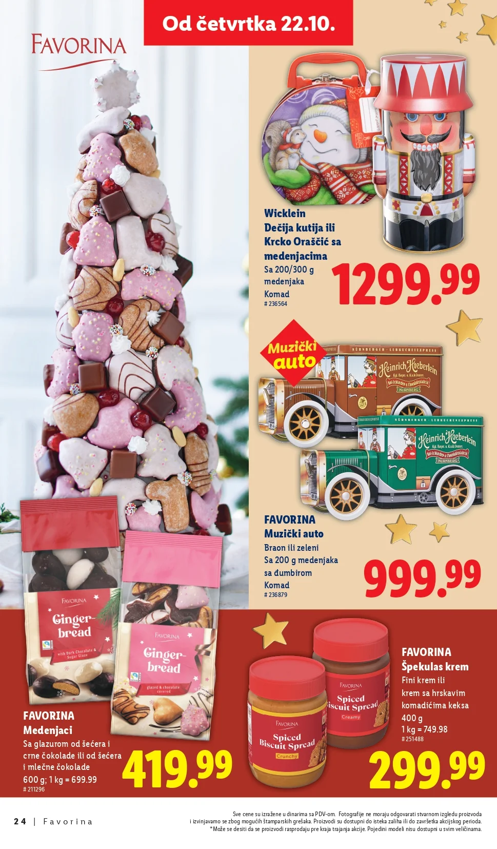 Lidl katalog PRAZNIČNA MAGIJA od 22.10.2026. do isteka zaliha - str. 24