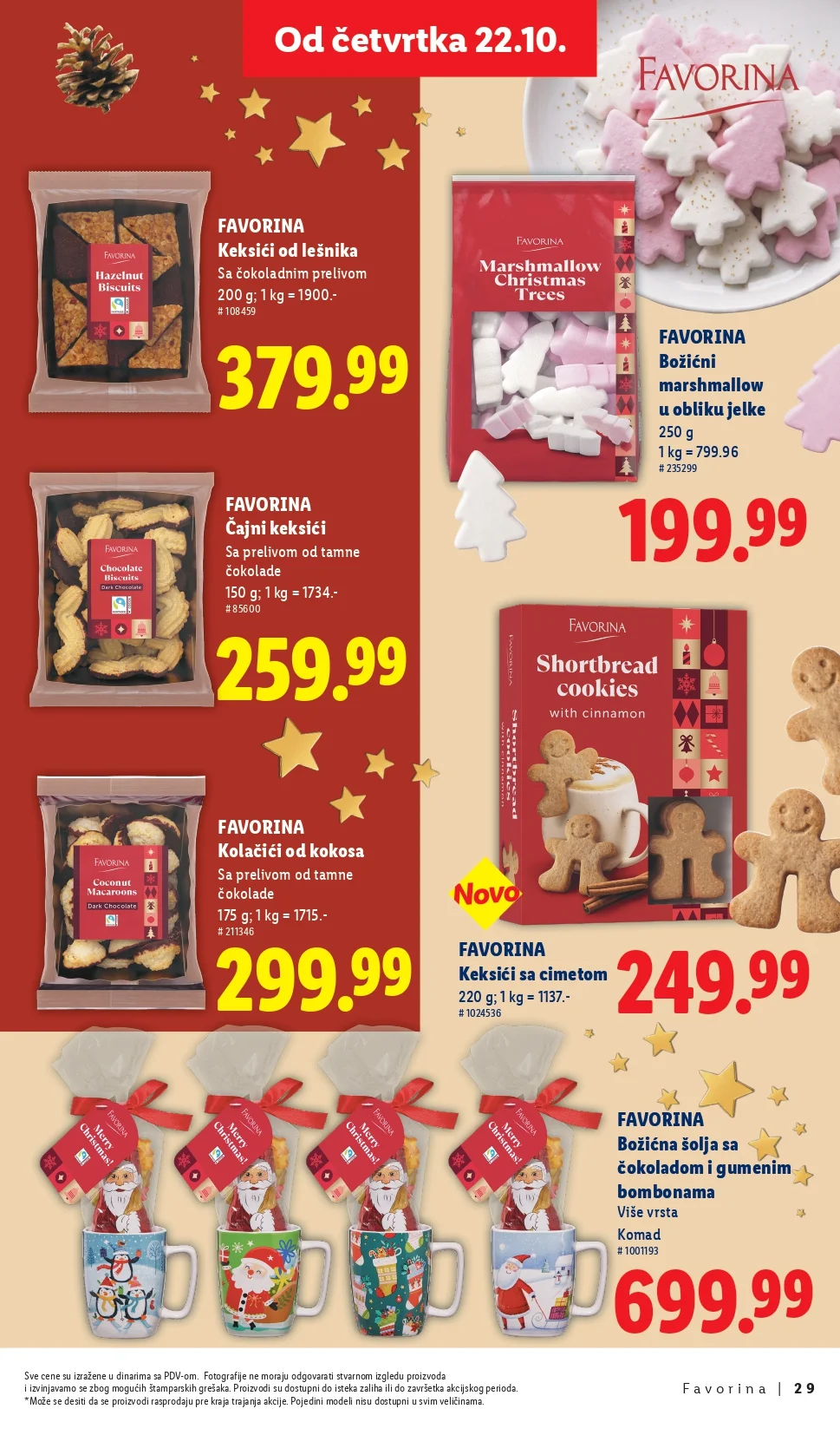 Lidl katalog PRAZNIČNA MAGIJA od 22.10.2026. do isteka zaliha - str. 29