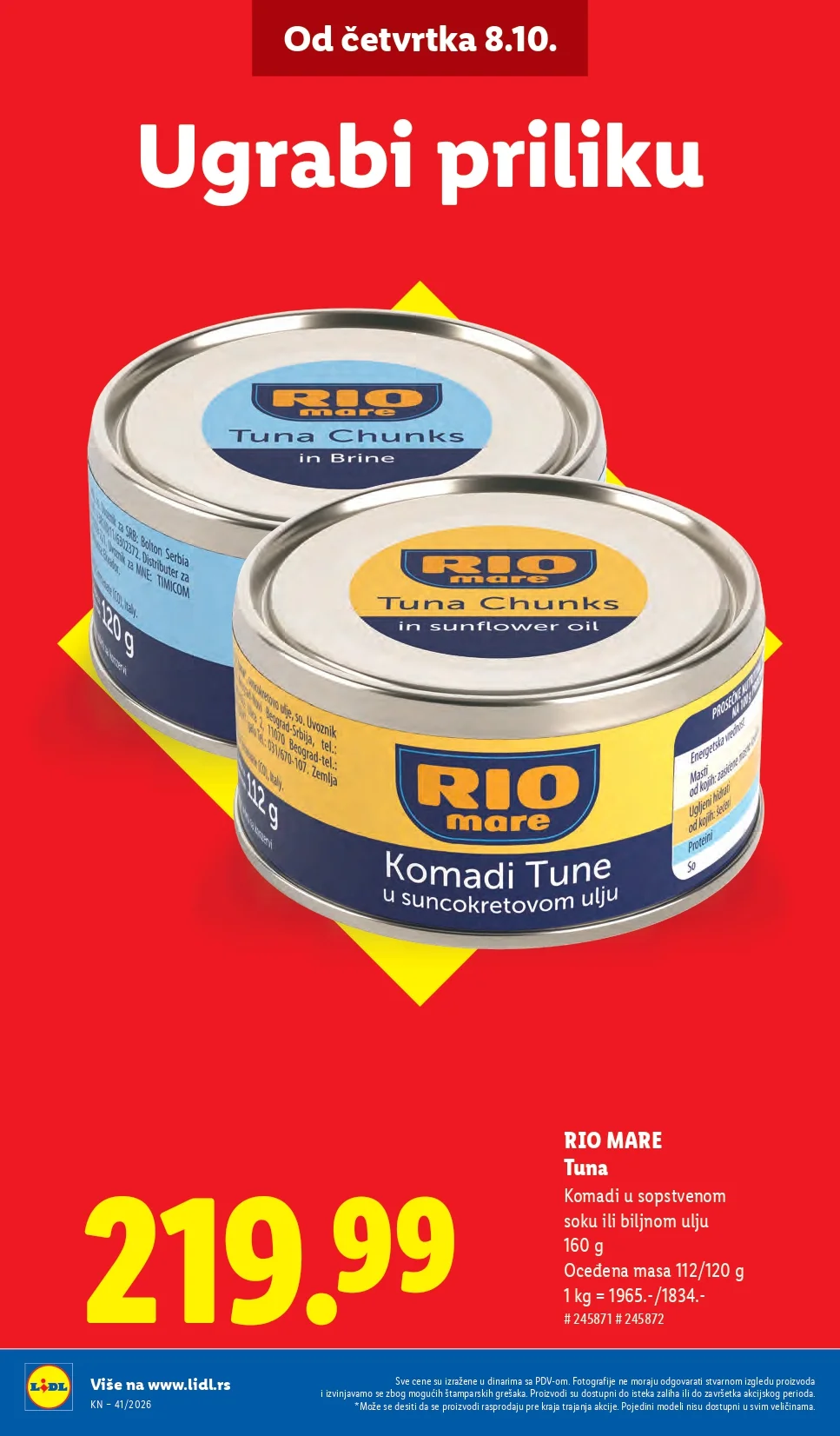 Lidl katalog 8-14.10.2026. - str. 8