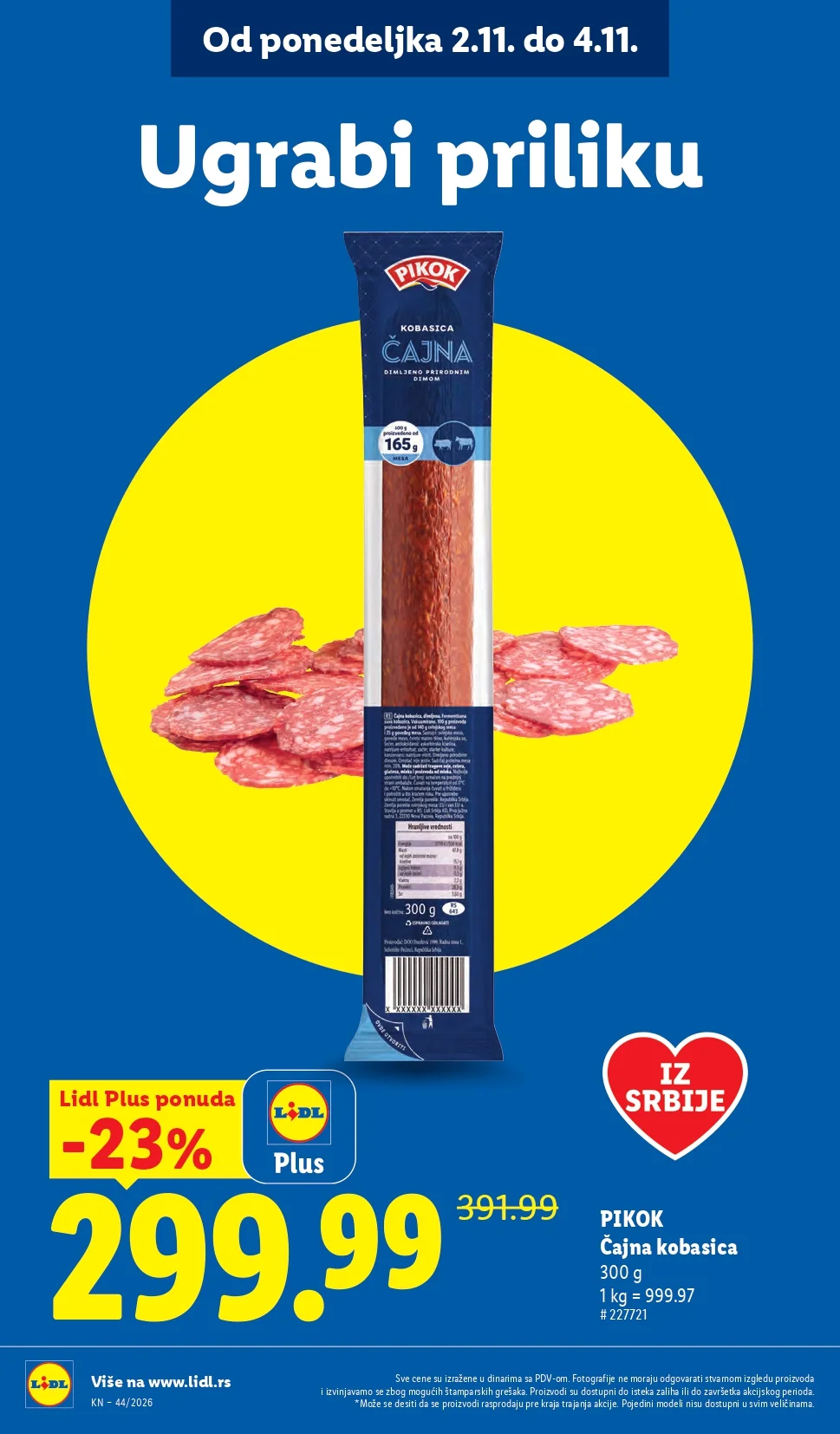 Lidl katalog 29.10-4.11.2026. - str. 16