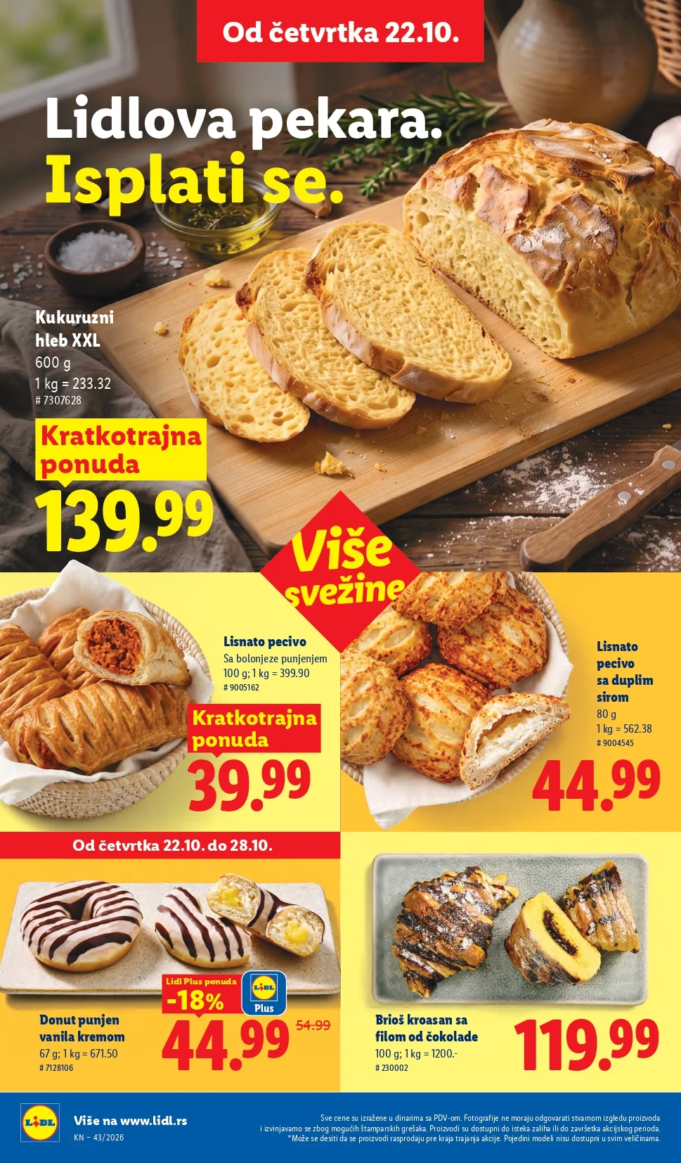 Lidl katalog 22-28.10.2026. - str. 22