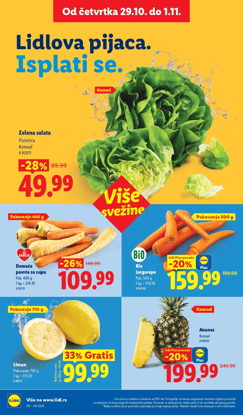 Lidl katalog 29.10-4.11.2026. - str. 22