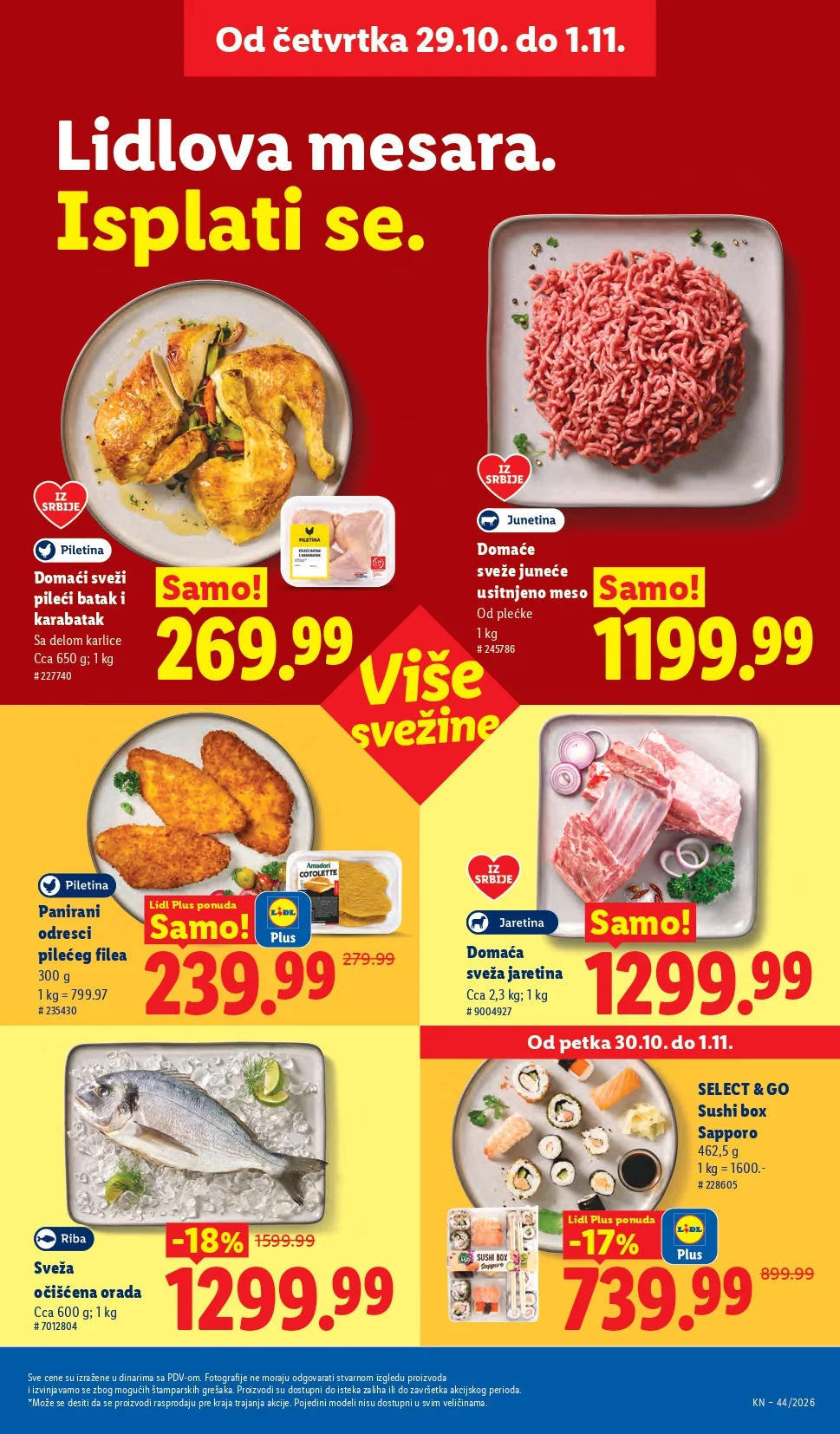 Lidl katalog 29.10-4.11.2026. - str. 23