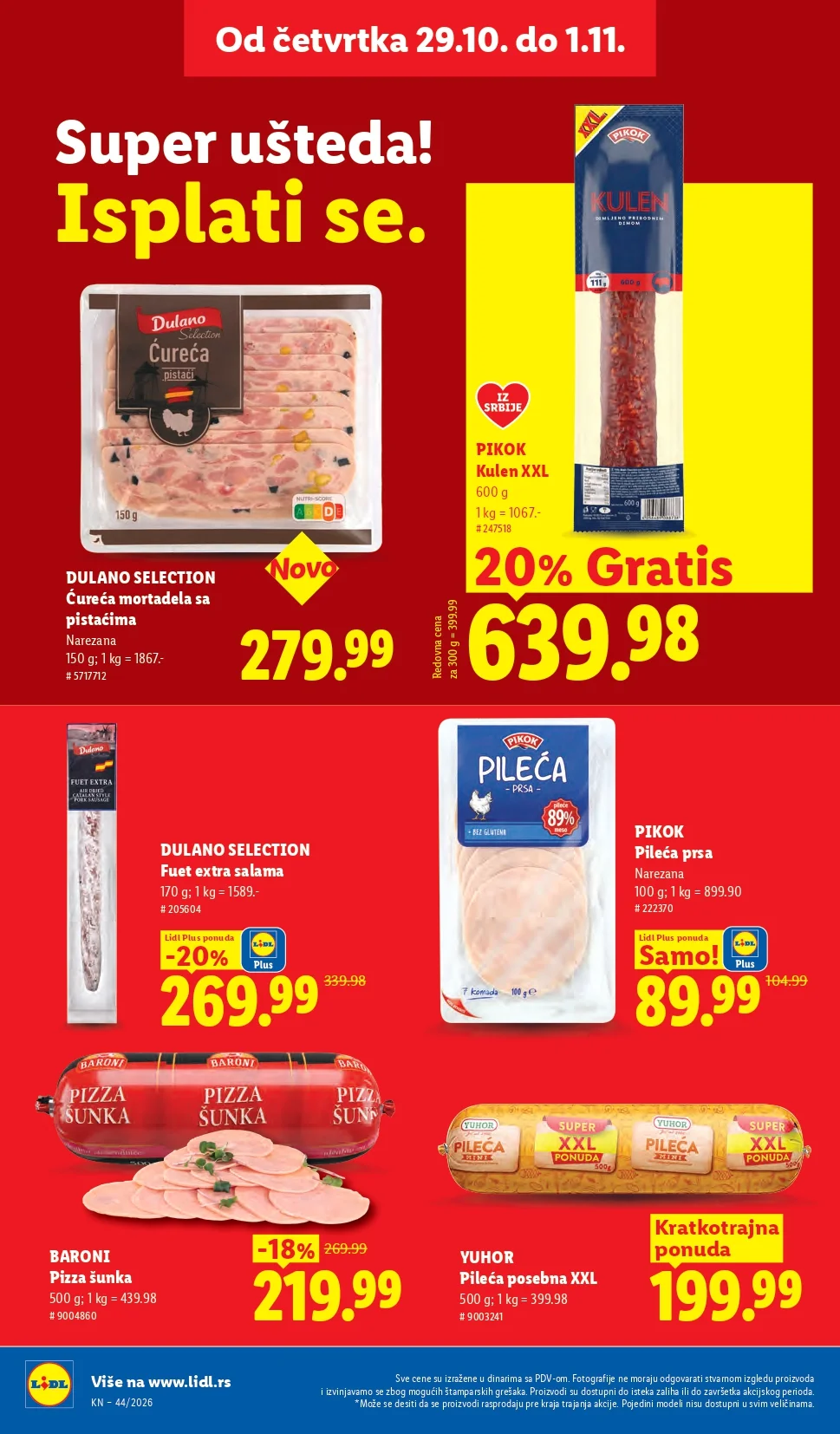 Lidl katalog 29.10-4.11.2026. - str. 26
