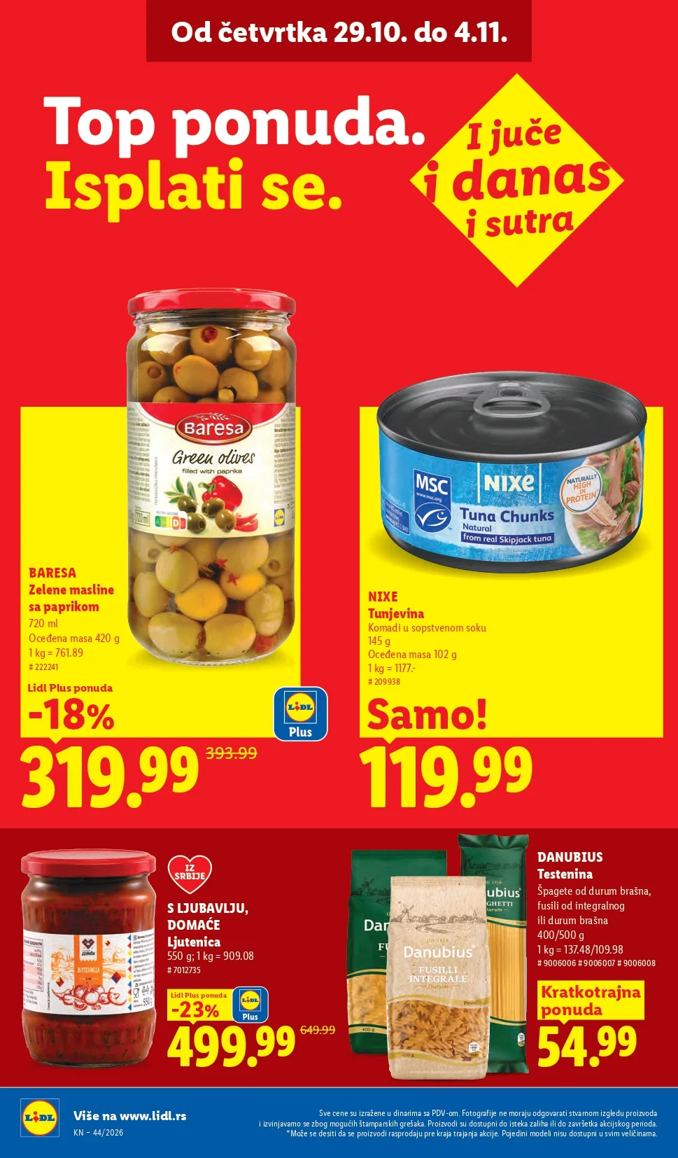 Lidl katalog 29.10-4.11.2026. - str. 30