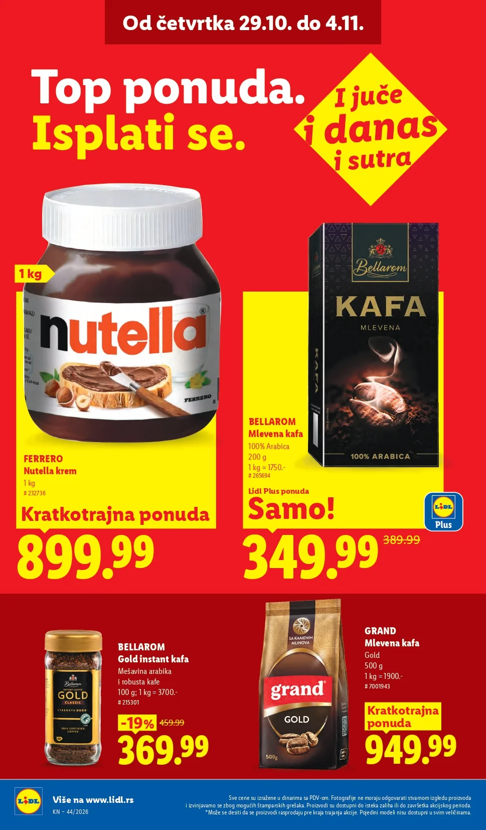 Lidl katalog 29.10-4.11.2026. - str. 32