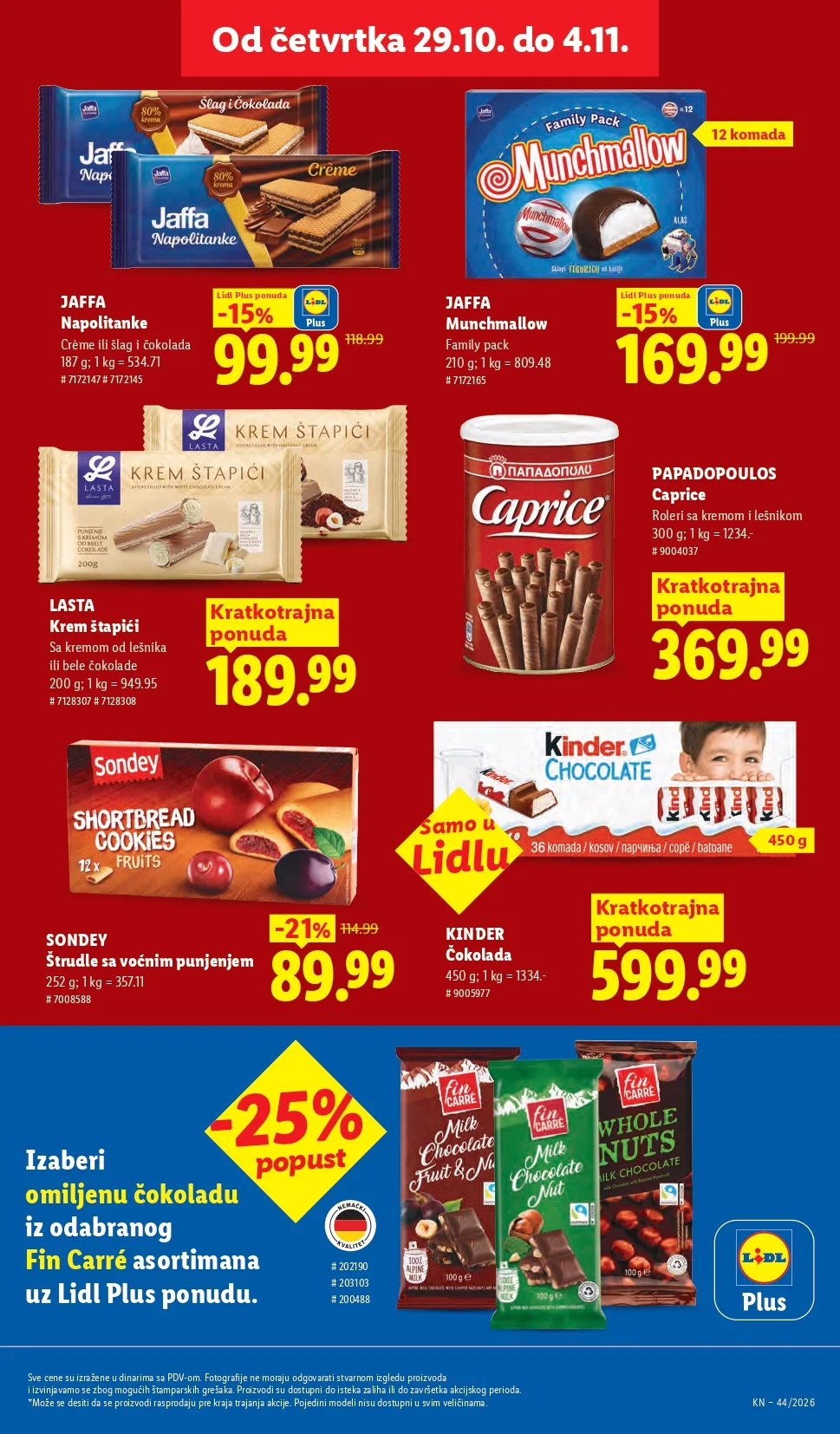 Lidl katalog 29.10-4.11.2026. - str. 33