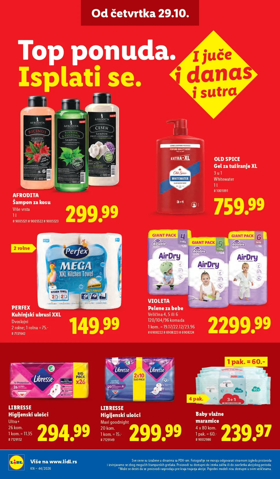 Lidl katalog 29.10-4.11.2026. - str. 36