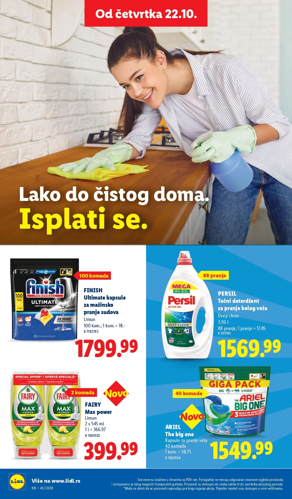 Lidl katalog 22-28.10.2026. - str. 38