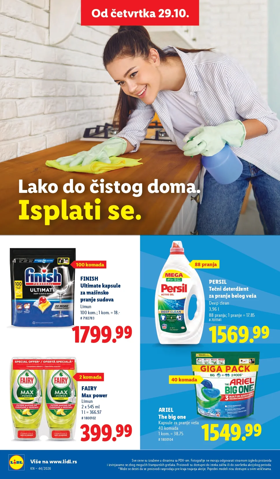 Lidl katalog 29.10-4.11.2026. - str. 38