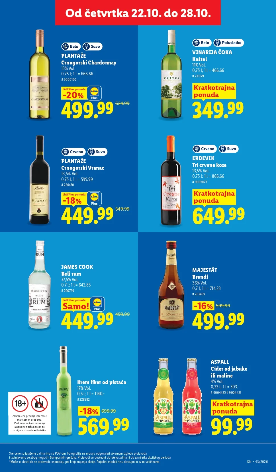 Lidl katalog 22-28.10.2026. - str. 45