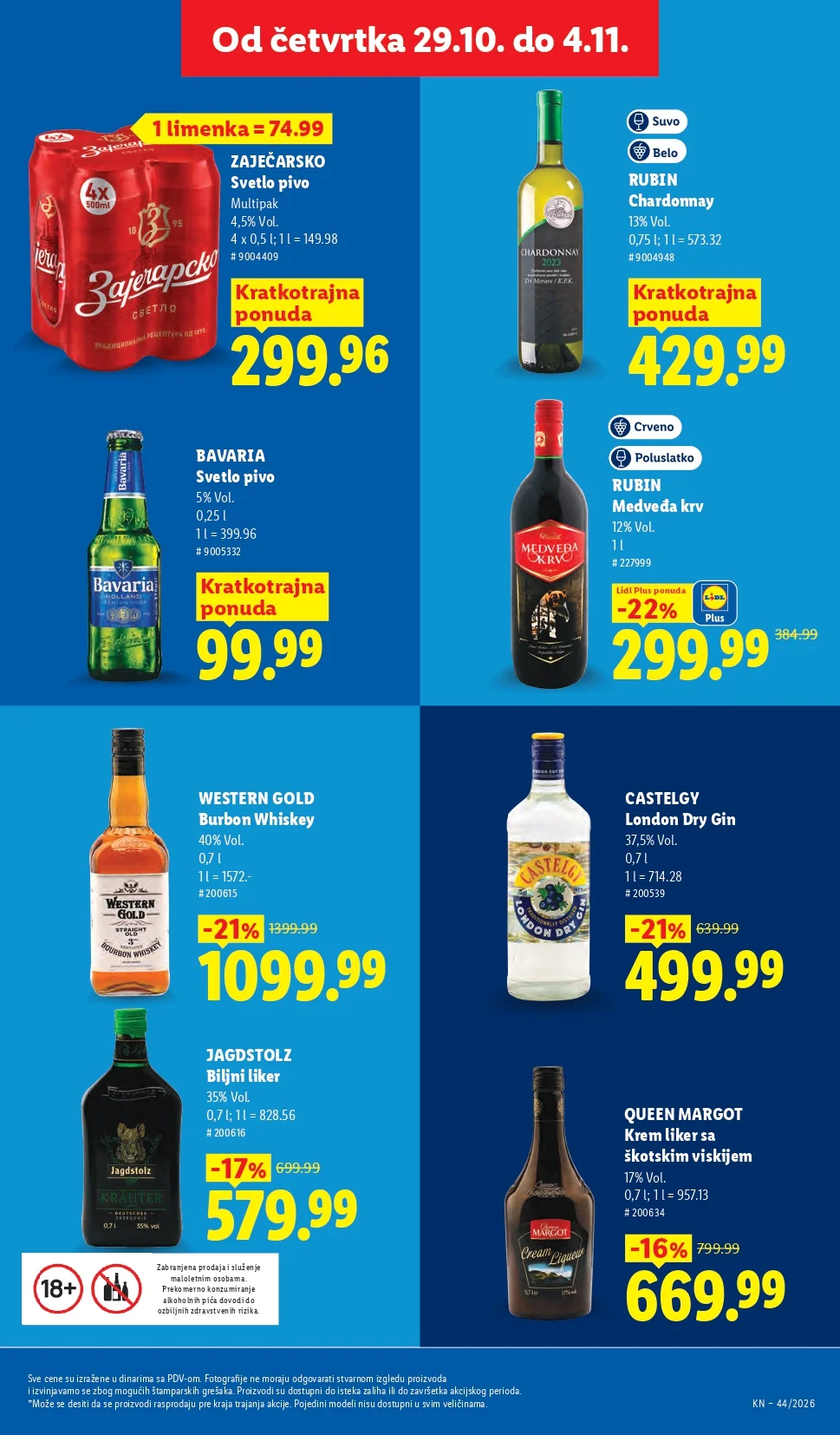 Lidl katalog 29.10-4.11.2026. - str. 45