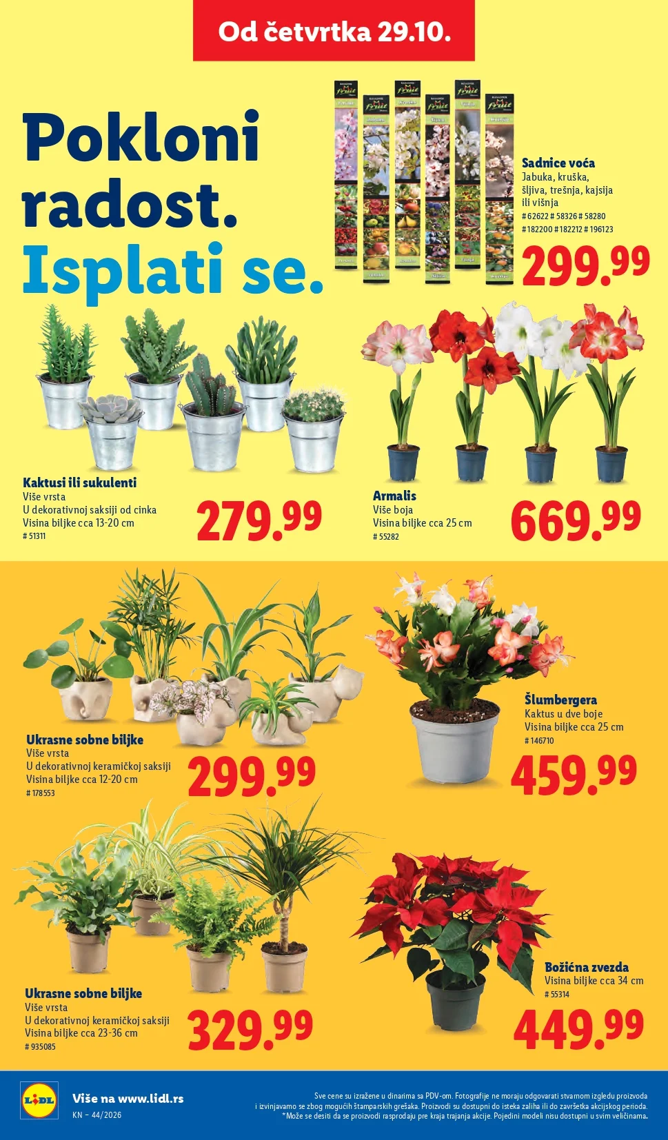 Lidl katalog 29.10-4.11.2026. - str. 72