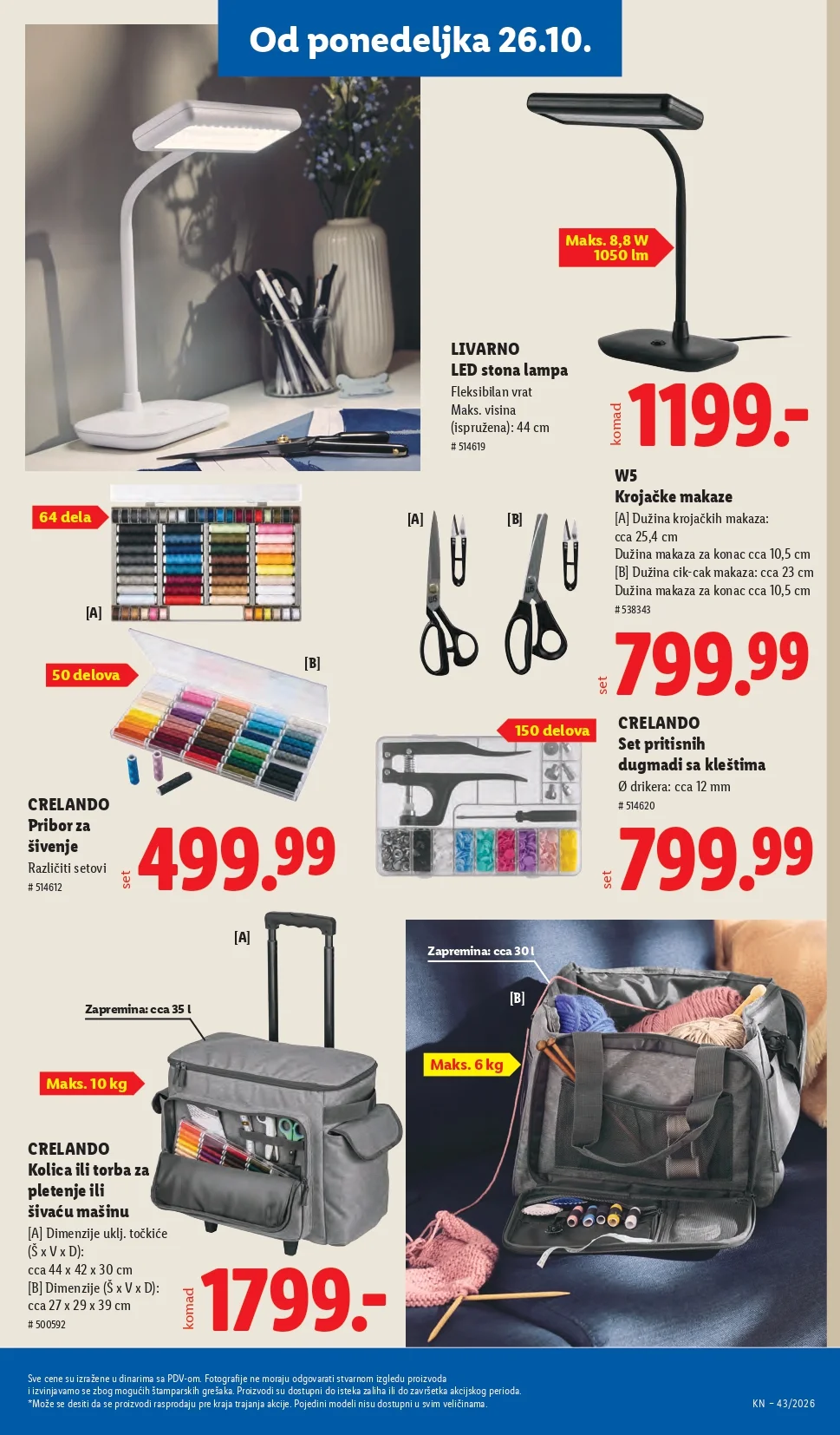 Lidl katalog 22-28.10.2026. - str. 91