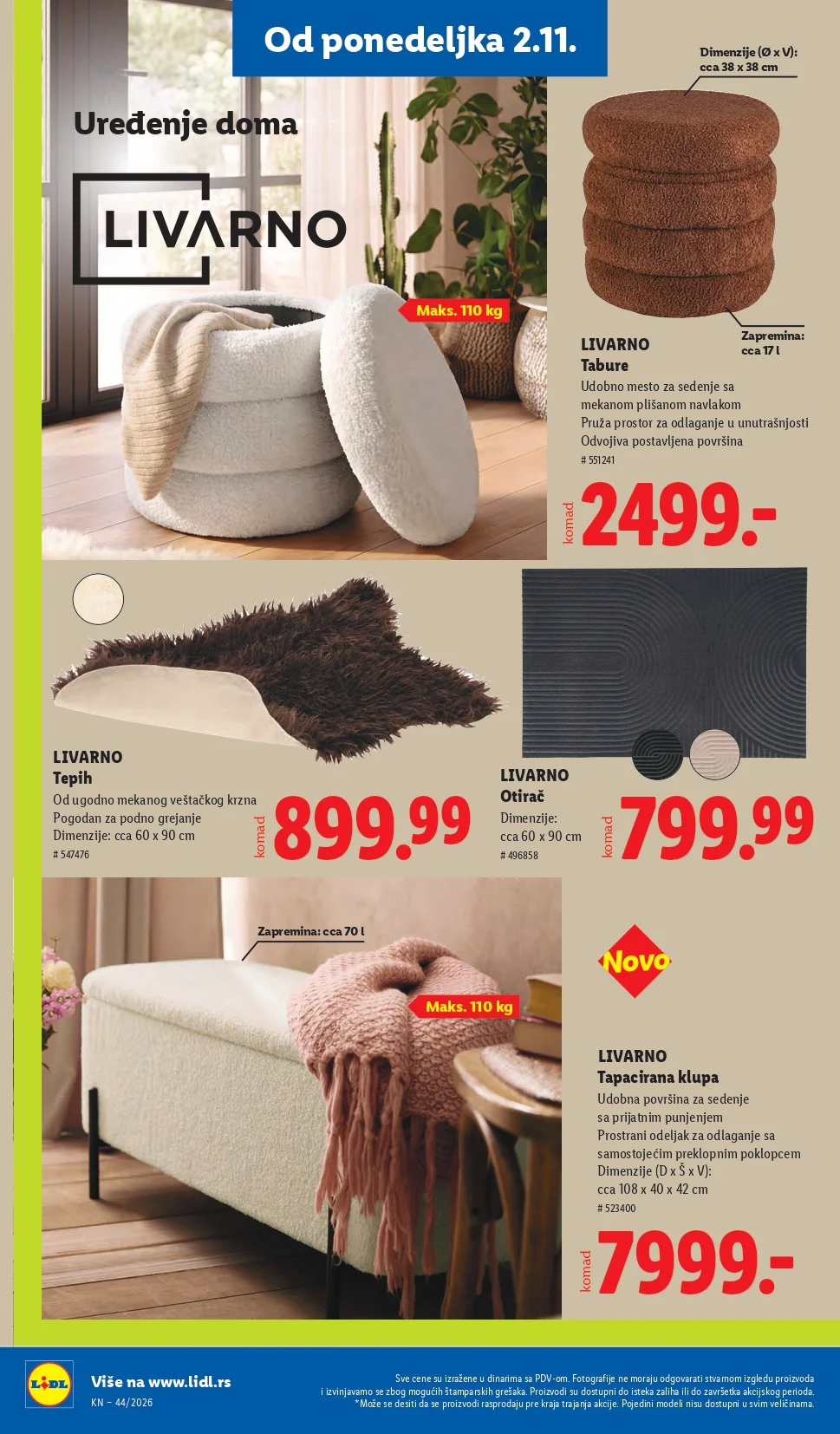 Lidl katalog 29.10-4.11.2026. - str. 98