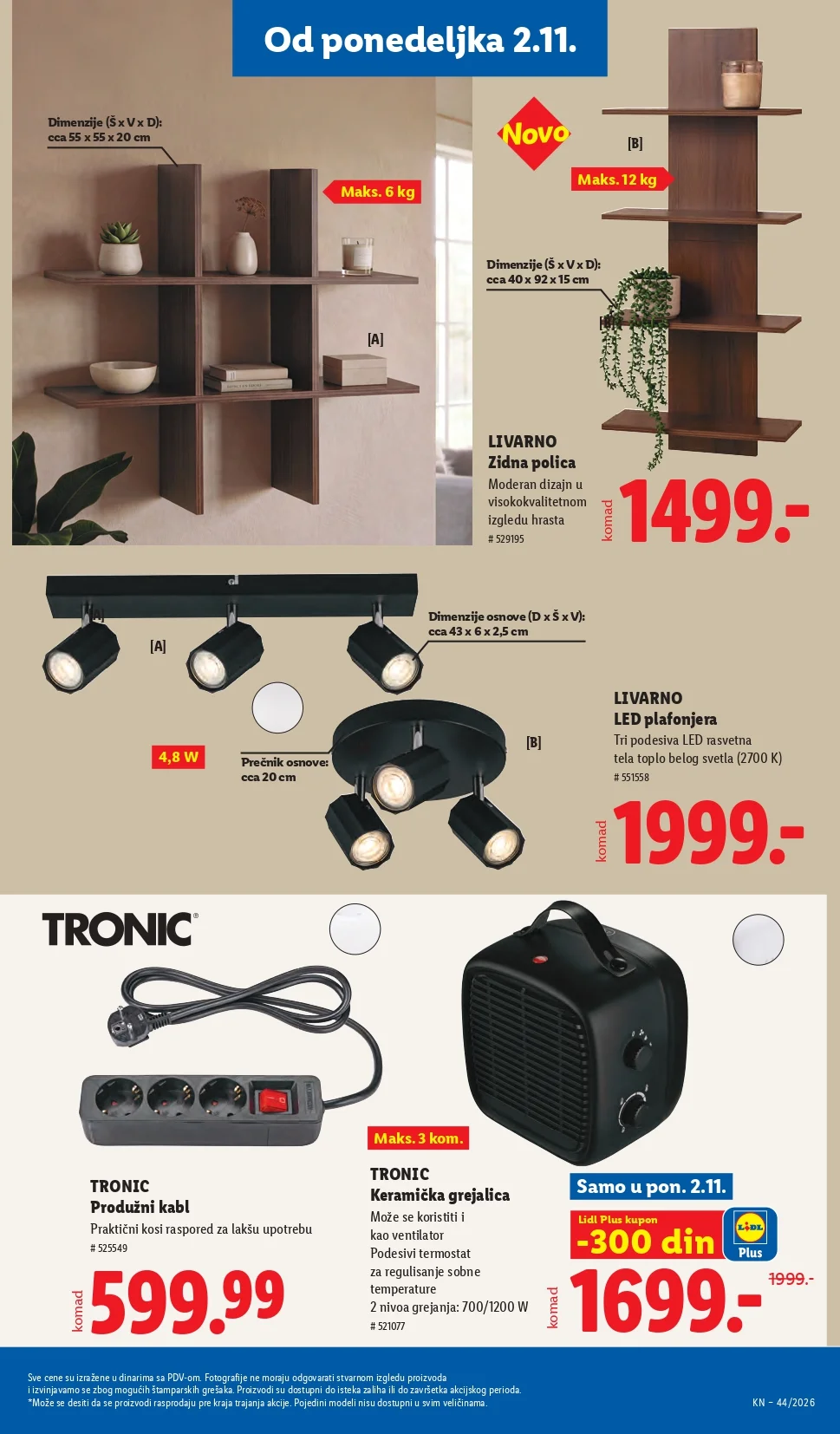 Lidl katalog 29.10-4.11.2026. - str. 99