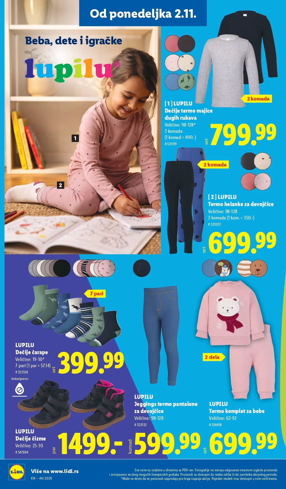 Lidl katalog 29.10-4.11.2026. - str. 100