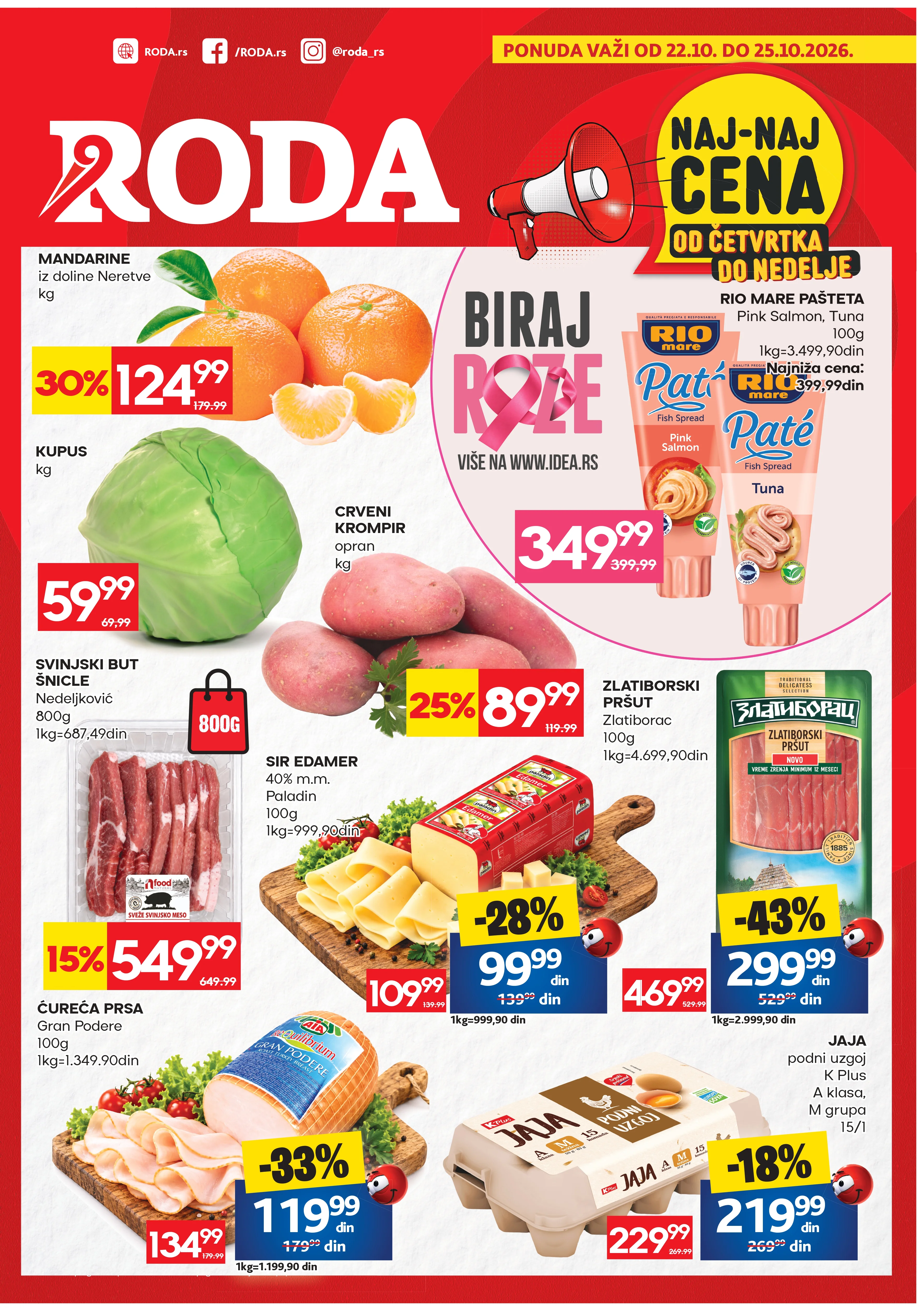 Roda vikend akcija 22-25.10.2026. - str. 1