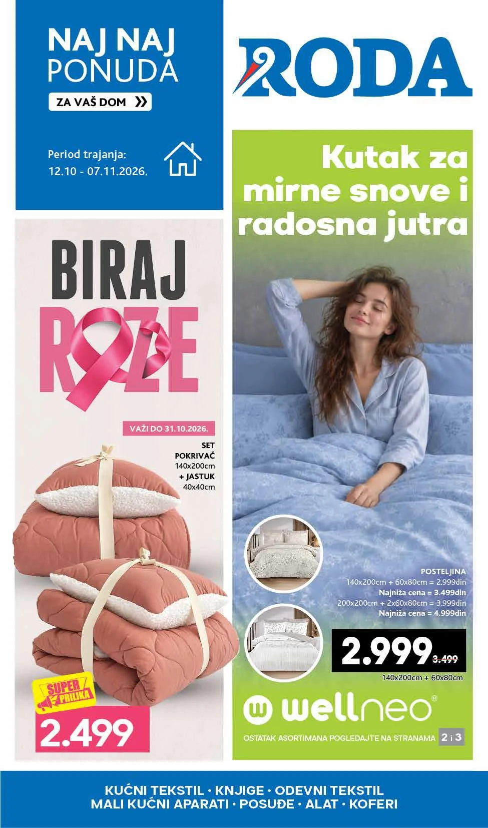 Roda katalog NAJ PONUDA ZA VAŠ DOM 12.10-7.11.2026. - str. 1